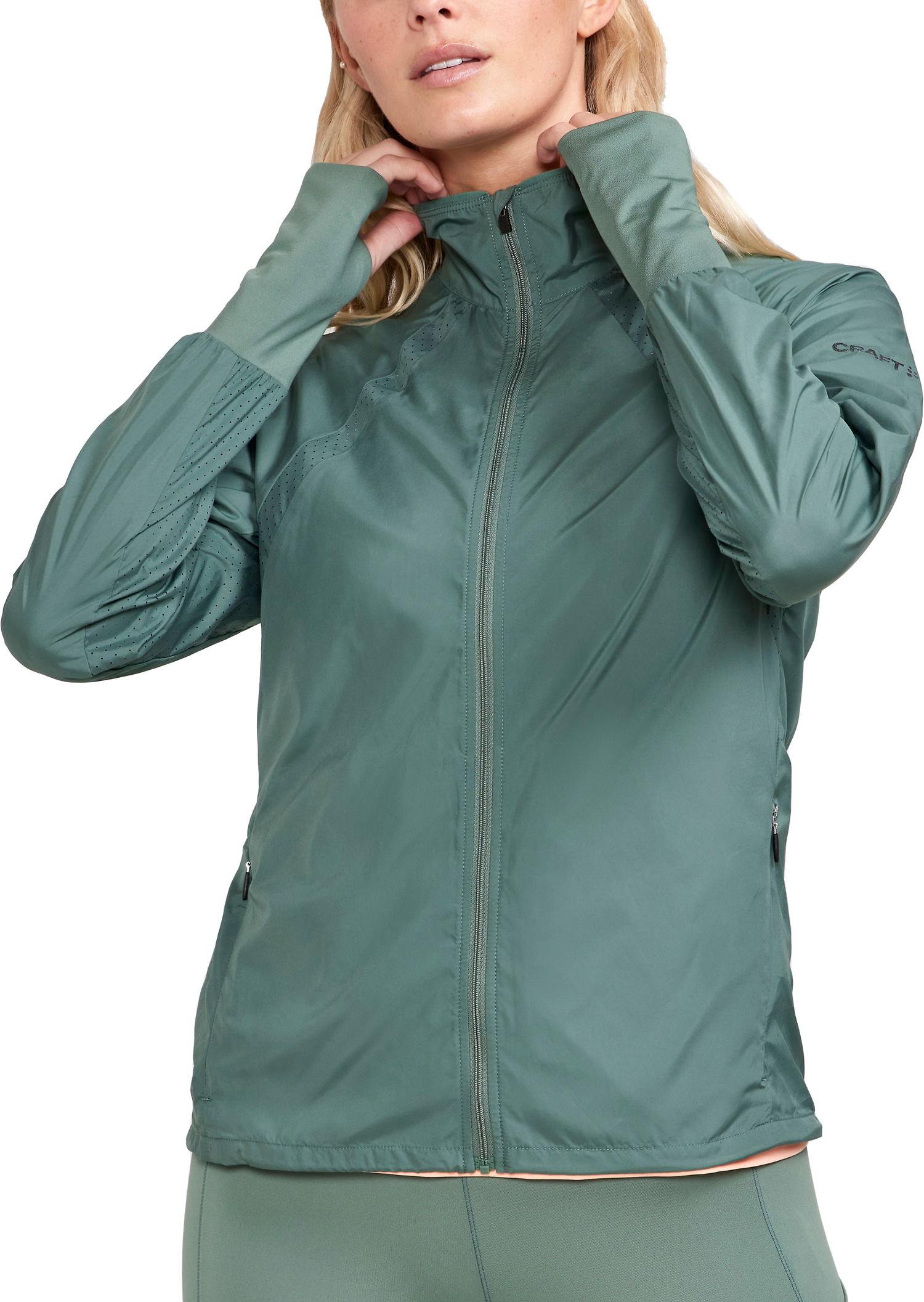 Vindjakke Craft Jacket ADV Essence Wind Grøn | 1911241-626000, 0