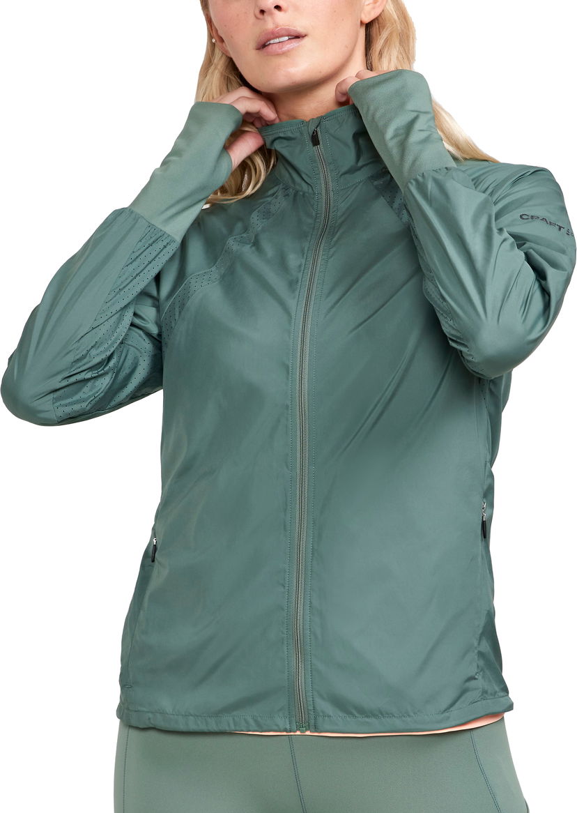 Vindjakke Craft Jacket ADV Essence Wind Grøn | 1911241-626000