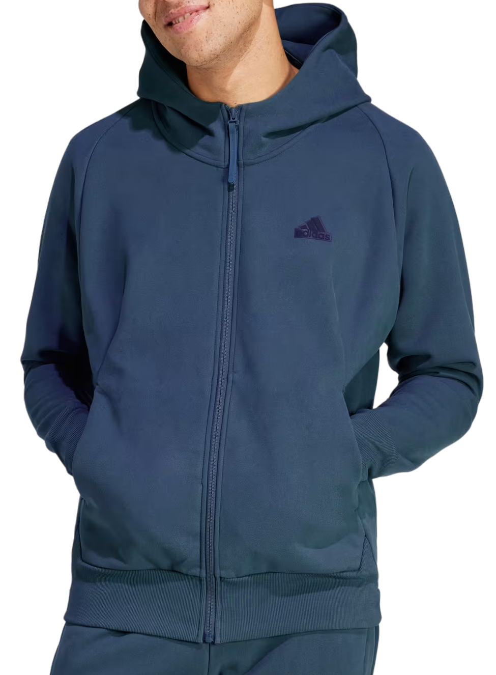 Sweatshirt adidas Performance adidas Sportswear Z.N.E. Premium Full-Zip Winterized Mørkeblå | ir5240, 0