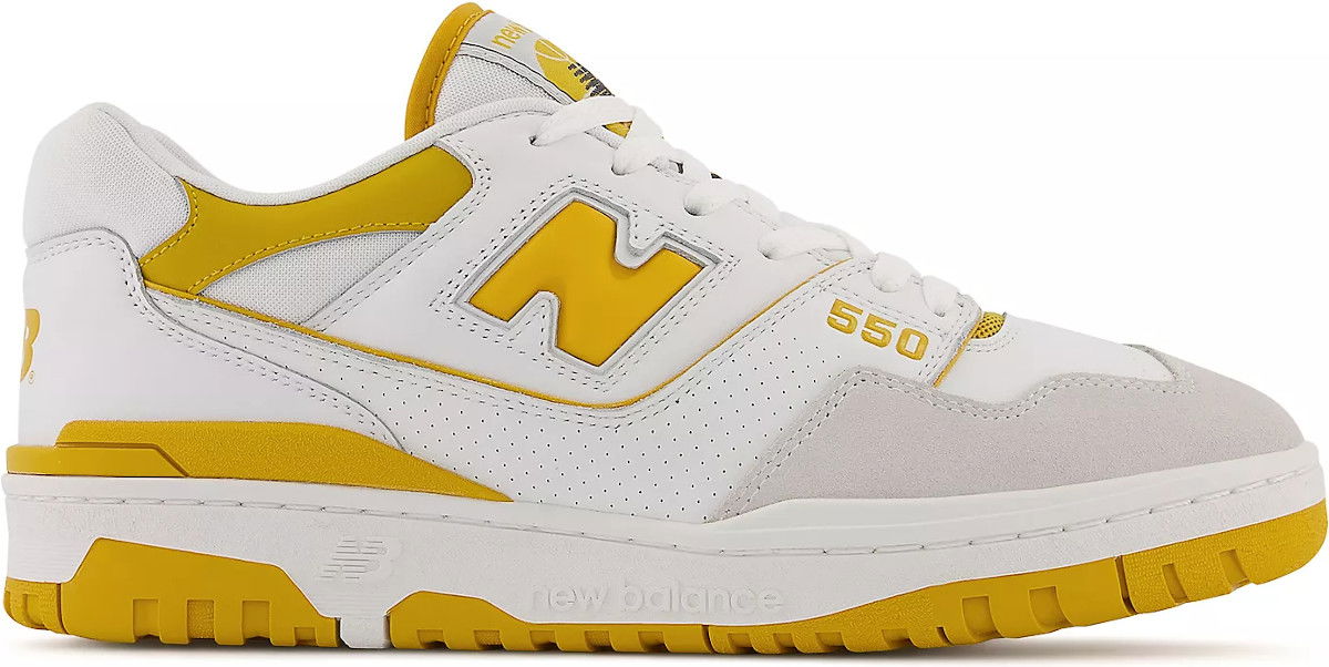 Sneakers og sko New Balance 550 "Sea Salt Varsity Gold" Hvid | bb550-la1, 1
