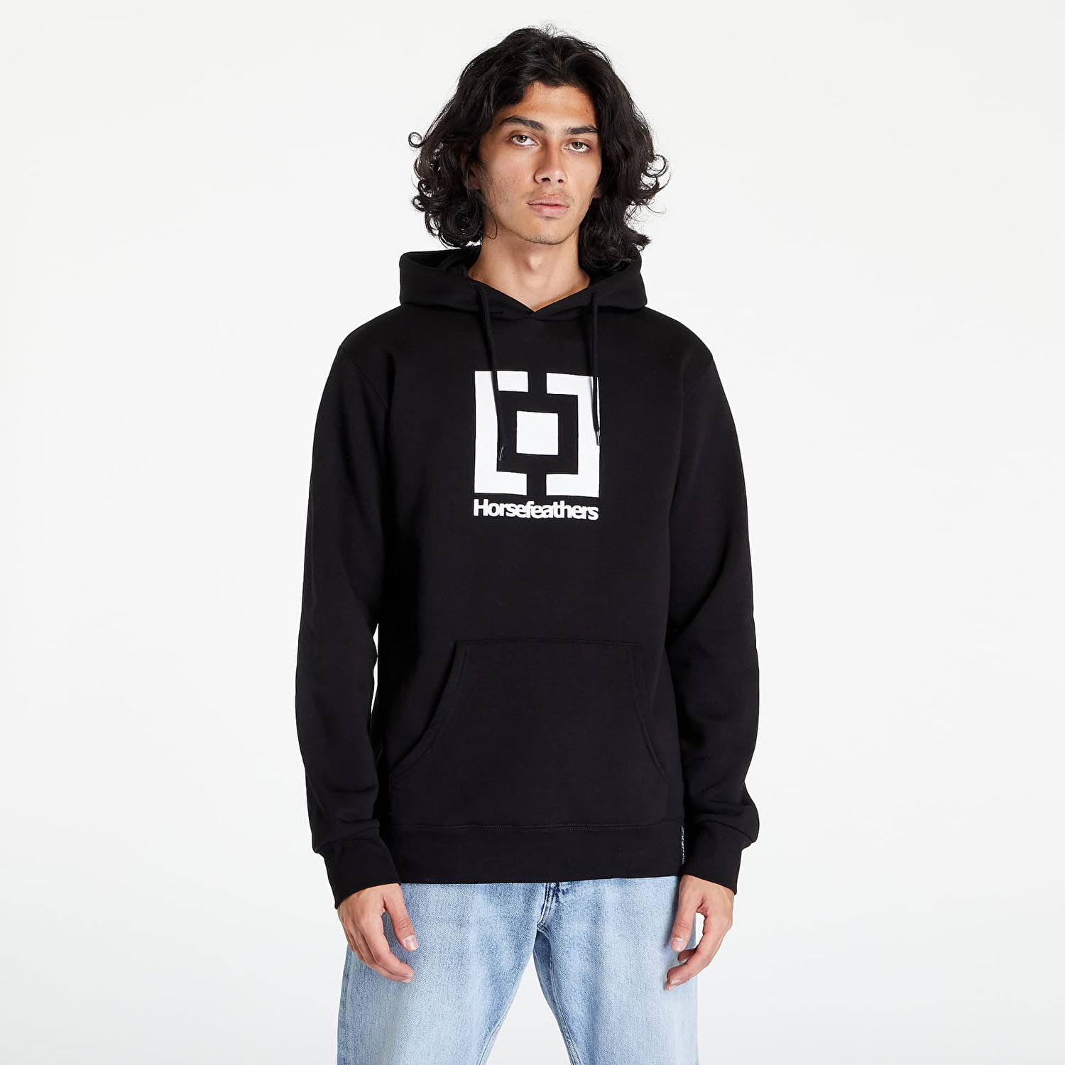 Sweatshirt Horsefeathers Leader Sweatshirt Sort | SM1212A, 0