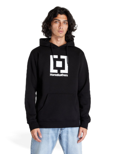 Sweatshirt Horsefeathers Leader Sweatshirt Sort | SM1212A
