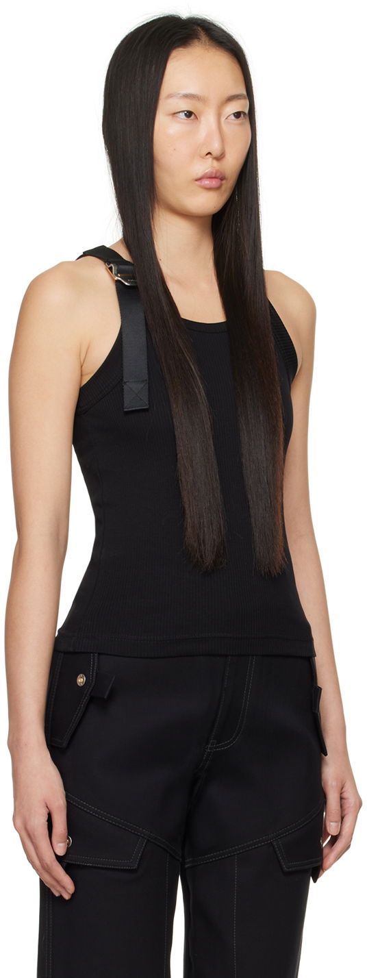 Tanktop Dion Lee Dion Lee Safety Slider Tank Top Sort | C3086PS24, 1