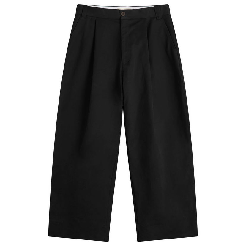 Bukser Studio Nicholson Studio Nicholson Pant, Size Large Sort | SORTESNM-1248-BLK