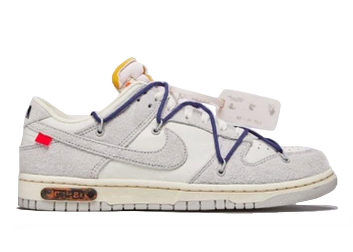 Sneakers og sko Nike Dunk Low Off-White Lot 18 Grå | DJ0950-112, 0