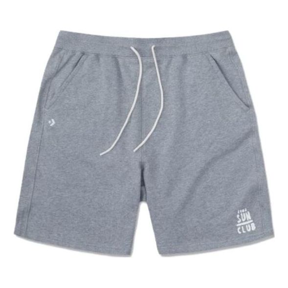 Shorts Converse Sun Club Drawstring Shorts Grå | 10025878-A01