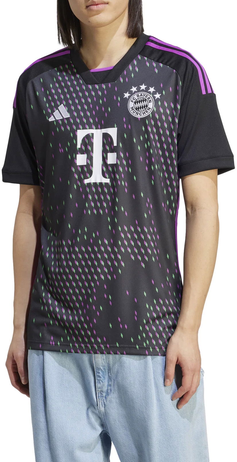Jersey adidas Originals FC Bayern Mnichov 2023/24, hostující Sort | hr3719, 0