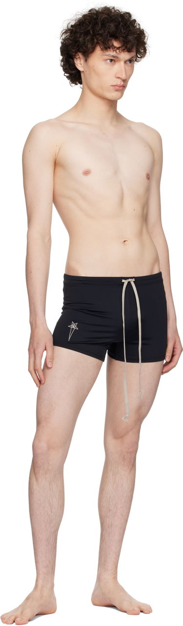 Badetøj Rick Owens Rick Owens Champion Edition Jersey Swim Shorts Sort | CM01E1691 CHJMW SWIM JERSEY, 3