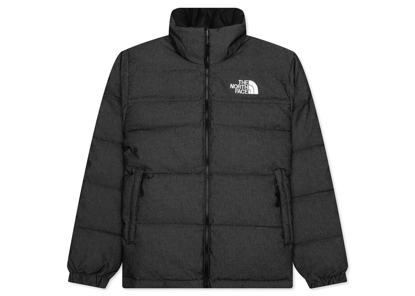 Puffer jakke The North Face 92 Reversible Nuptse Jacket Black Sort | NF0A831IJ5C, 0