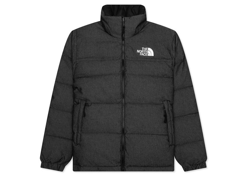 Puffer jakke The North Face 92 Reversible Nuptse Jacket Black Sort | NF0A831IJ5C