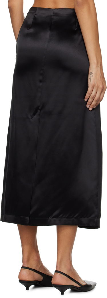 Nederdel Loulou de Saison Loulou de Saison Lys Midi Skirt Sort | LYS, 2