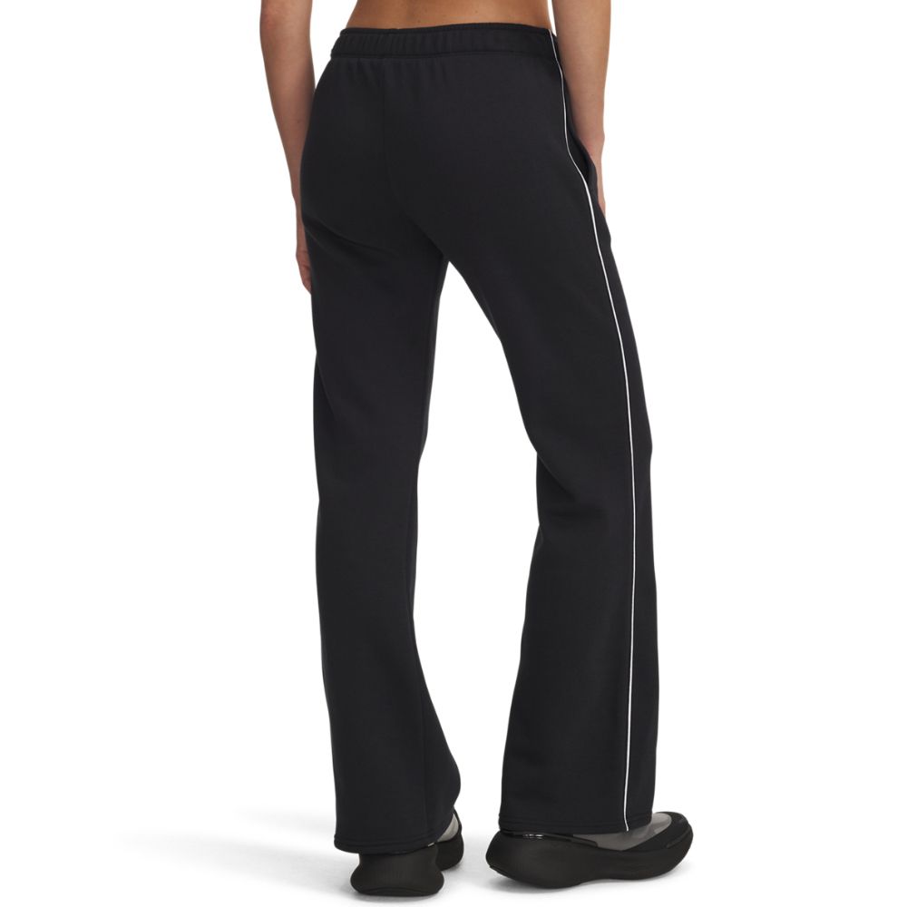Joggingbukser Under Armour Under Armour Piped Wide Leg Fleece Pants Sort | 6003711-003, 1