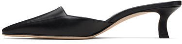 Smykker Manolo Blahnik Manolo Blahnik Moiramu Heeled Sandals Sort | 225-1809, 2