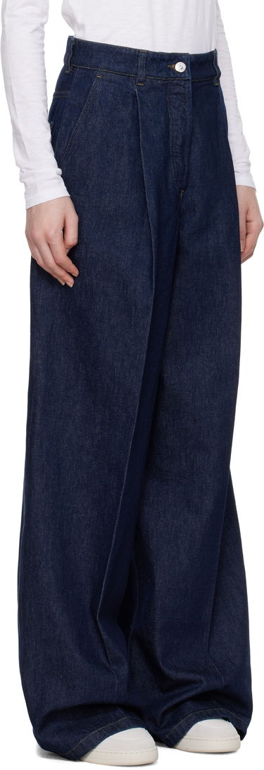 Jeans A.P.C. Anastasia Barbieri Edition Azzurra Wide Leg Jeans Mørkeblå | COHEX-F08489, 1