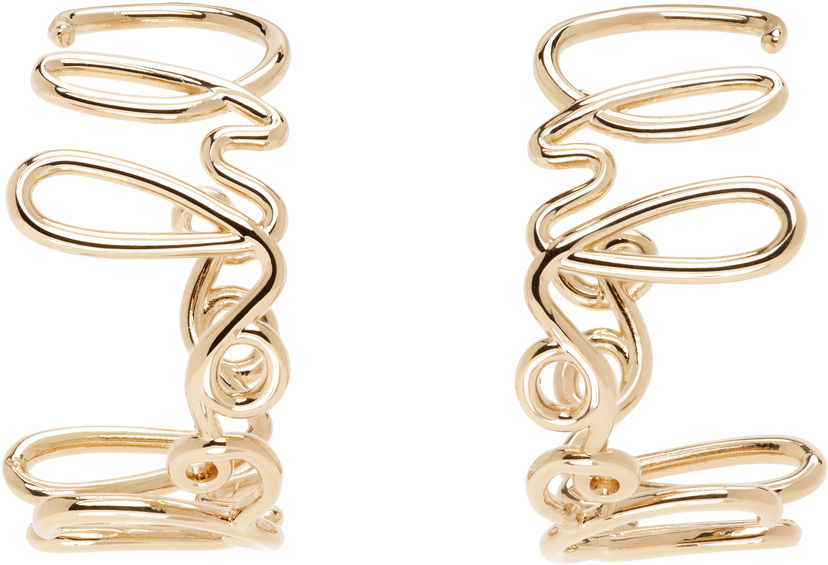 Ring CHLOÉ Chloé 'The Chloé Iconic Hoop' Earrings Metalisk | CHC24WFE04CB7
