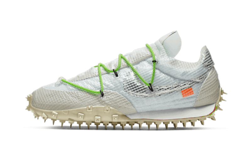 Sneakers og sko Nike Off-White x Waffle Racer "White" Hvid | CD8180-100, 0