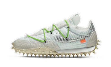 Sneakers og sko Nike Off-White x Waffle Racer "White" Hvid | CD8180-100, 0