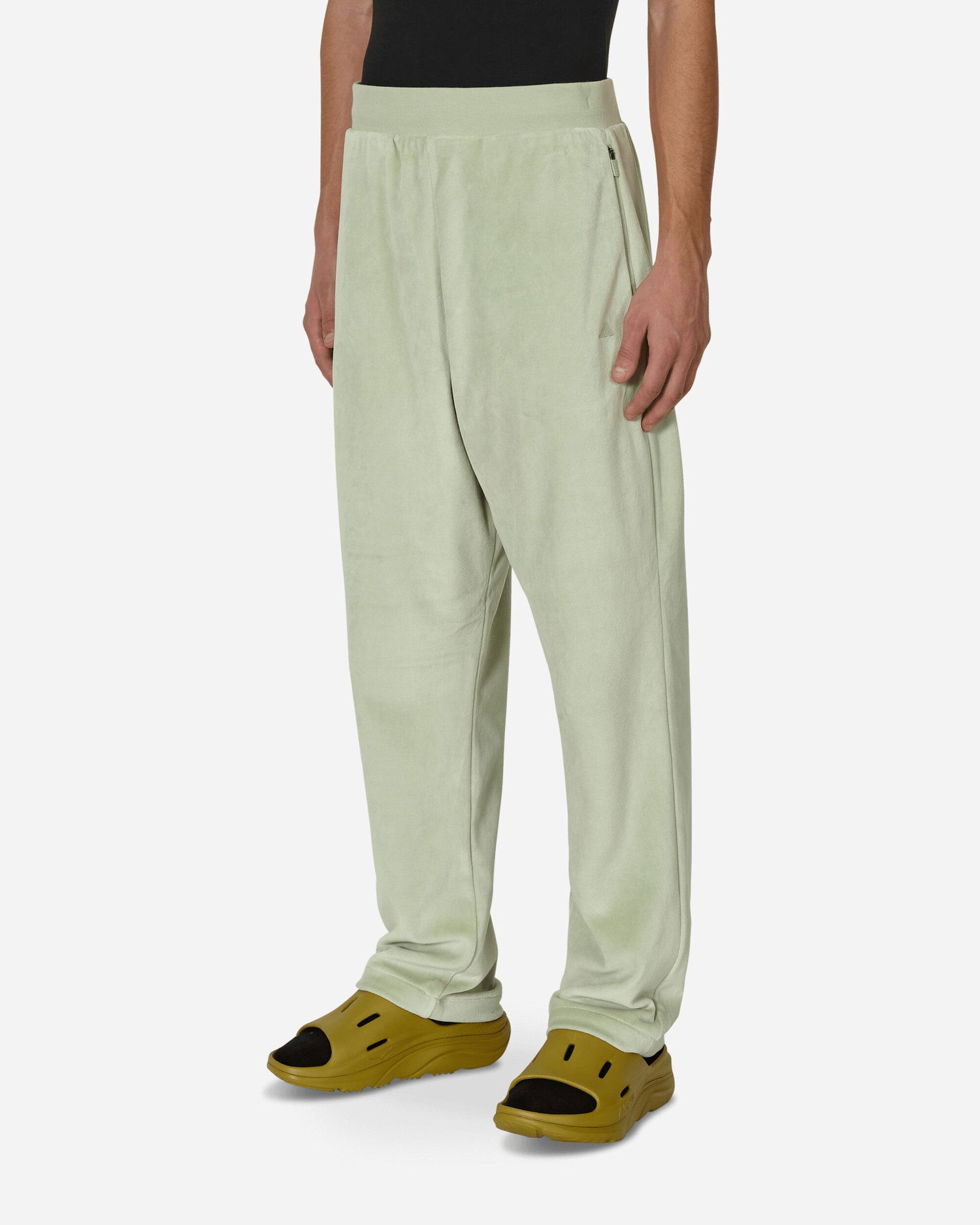 Joggingbukser adidas Originals Basketball Velour Pants Grøn | IA3452 001, 1