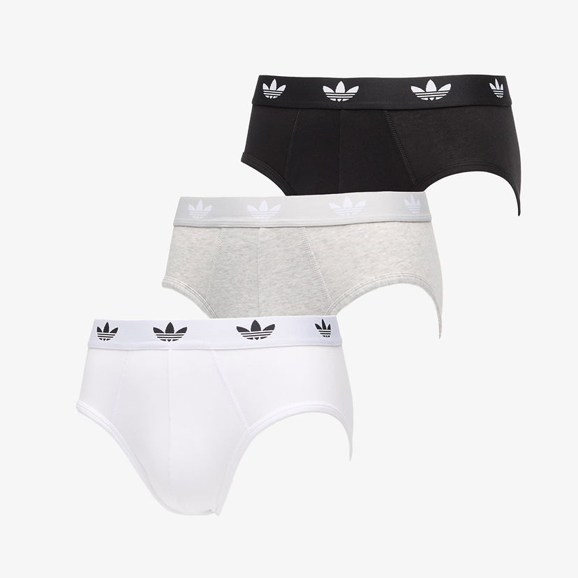 Trusser adidas Originals 3-Pack Briefs Hvid | 4AR001-917