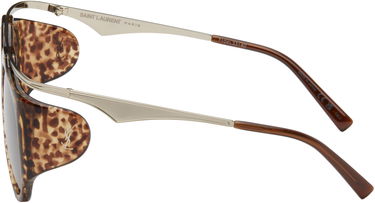Solbriller Saint Laurent Saint Laurent SL M137 Amelia Sunglasses Brun | SL M137 AMELIA-002, 2