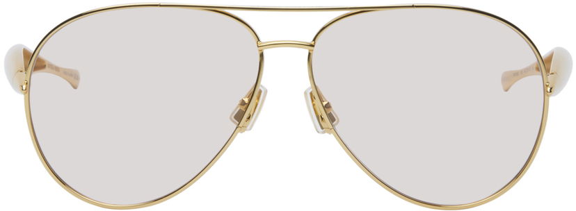 Solbriller Bottega Veneta Sardine Sunglasses Metalisk | BV1305S-002
