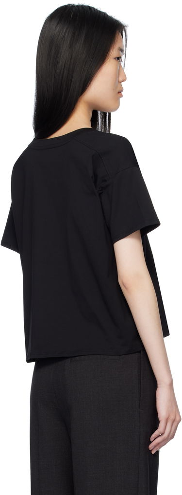 T-shirt Loulou de Saison Loulou de Saison Faaa V-Neck T-Shirt Sort | FAAA, 2