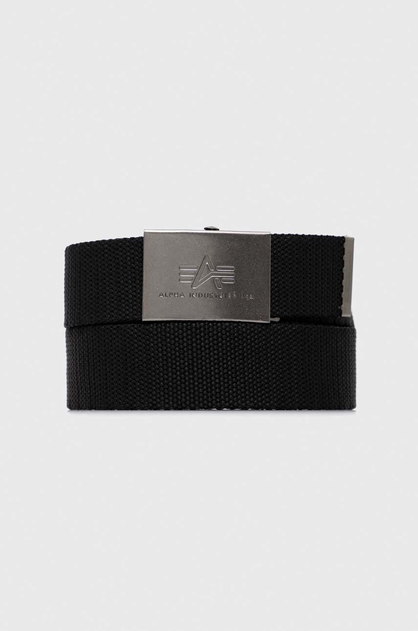 Bælter Alpha Industries Belt Sort | 100906.03, 0