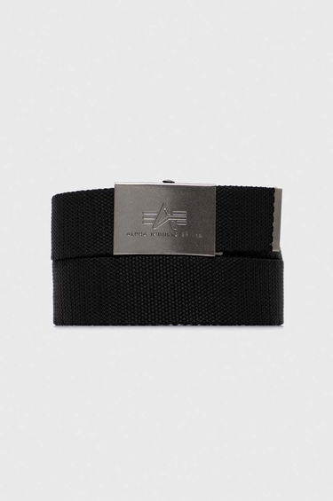 Bælter Alpha Industries Belt Sort | 100906.03, 0
