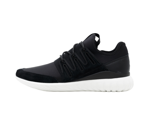 Sneakers og sko adidas Originals Tubular Radial Core Black Crystal White Sort | AQ6723