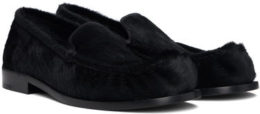 Sneakers og sko Dries Van Noten Dries Van Noten Ponyhair Loafers Sort | 252-021723-301, 3