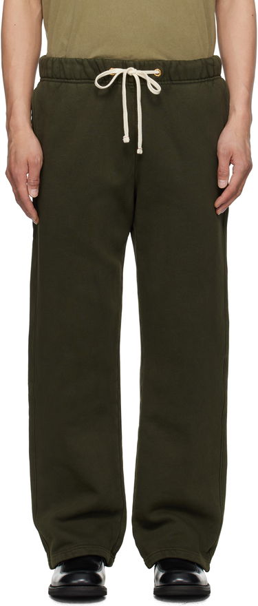 Joggingbukser LES TIEN Les Tien Heavyweight Classic Sweatpants Grøn | CF-3044-PD, 0