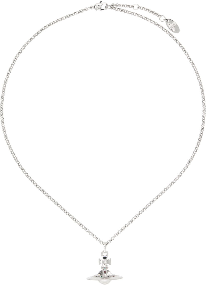 Halskæde Vivienne Westwood Vivienne Westwood Tiny Orb Pendant Necklace Metalisk | 63020097-02P019-CN