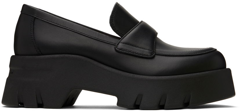 Sneakers og sko Gianvito Rossi Farren Platform Loafers Sort | G25319.20GOM.CLN