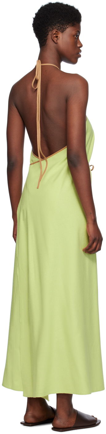 Kjole Baserange Baserange Ligo Maxi Dress Grøn | DRLI-WS-SP24, 2