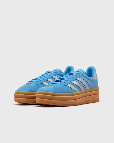 Sneakers og sko adidas Originals Adidas Women's Gazelle Bold W in Blue Burst/Silver Metal/Aurora Ink, Size UK 3 | END. Clothing Blå | JI0327, 1