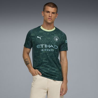 Jersey Puma Manchester City 4th Kit 25/26 Geometric Pattern DRYCELL Jersey Grøn | 782692_04, 1