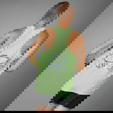Tanktop adidas Performance Own the Run adidas Runners Grøn | IN2991, 2
