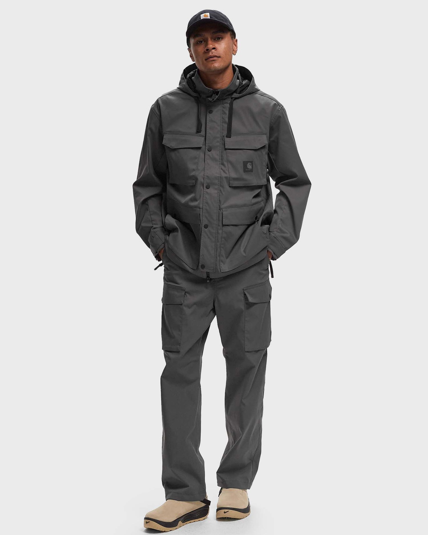 Cargo bukser Carhartt WIP Balto Pant Grå | I033616-87.XX, 1