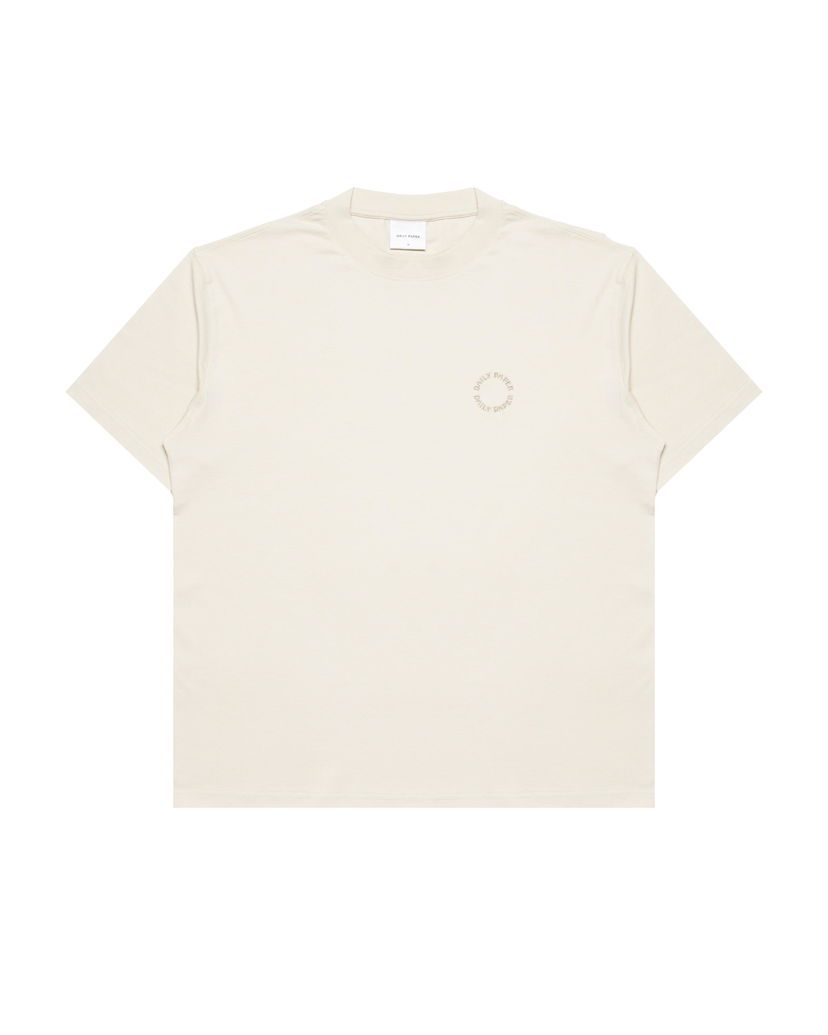 T-shirt DAILY PAPER Orbit Emb T-Shirt Hvid | 2422064