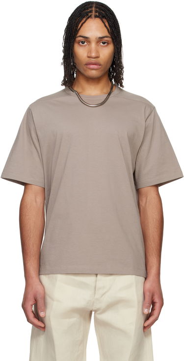 T-shirt Rick Owens Rick Owens Hollywood Brad T-Shirt Brun | RU01E5232 JA, 0