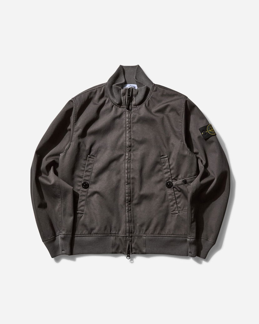 Bomberjakke Stone Island Raso Gommato 3L Bomber Jacket Grå | K1S15-4100012-S0034 V0065