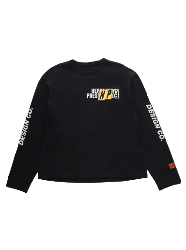 T-shirt HERON PRESTON Real Estate Long-Sleeve Tee Sort | HMAB028F22JER0021001