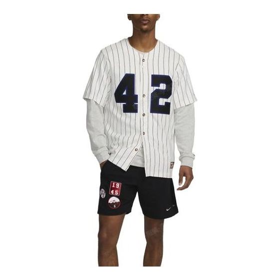 Skjorte Nike Change The World 42 Baseball Jersey Hvid | FJ2291-121, 0