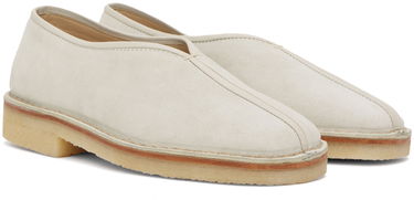 Tøj LEMAIRE Lemaire Piped Slippers Hvid | FO0068 LL0007, 3