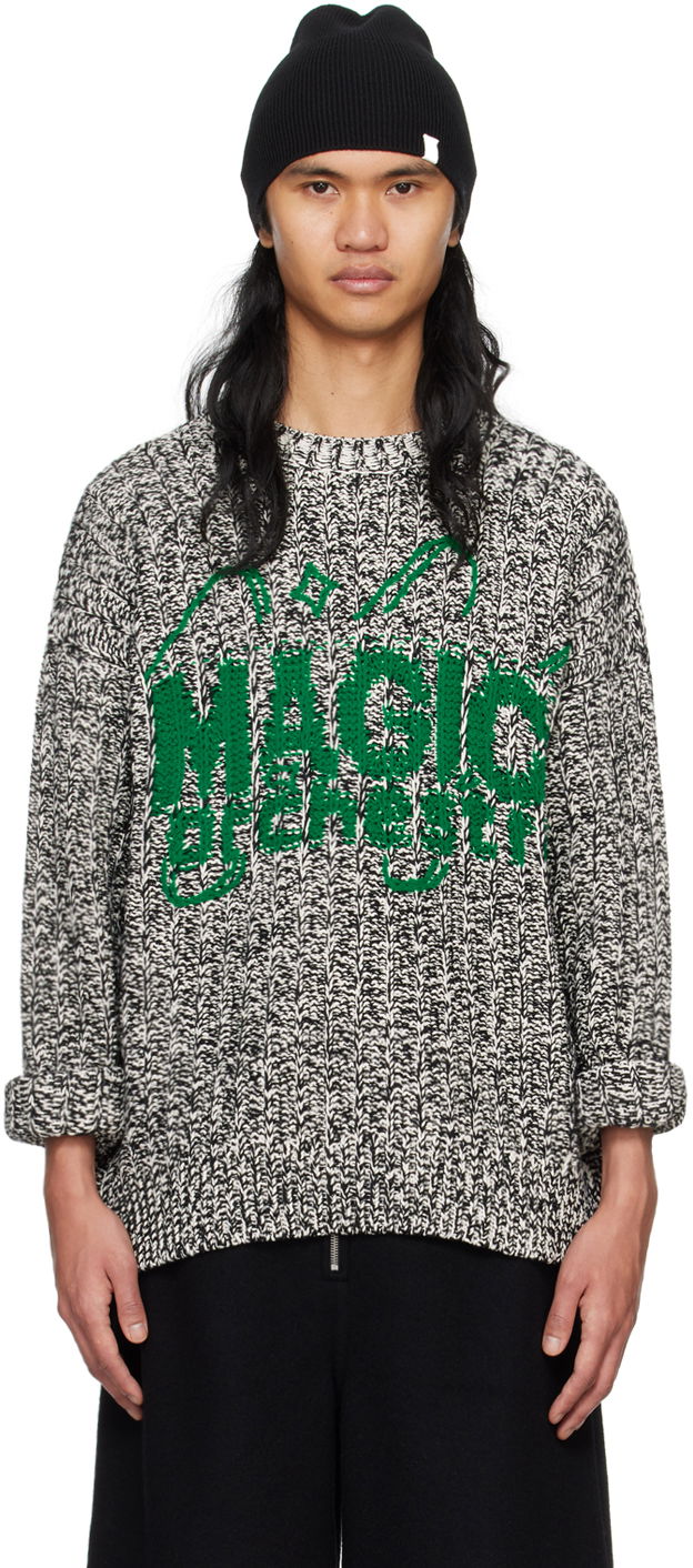 Sweater Jil Sander 'Magic Orchestra' Sweater Grå | J22GP0193_J15388, 0