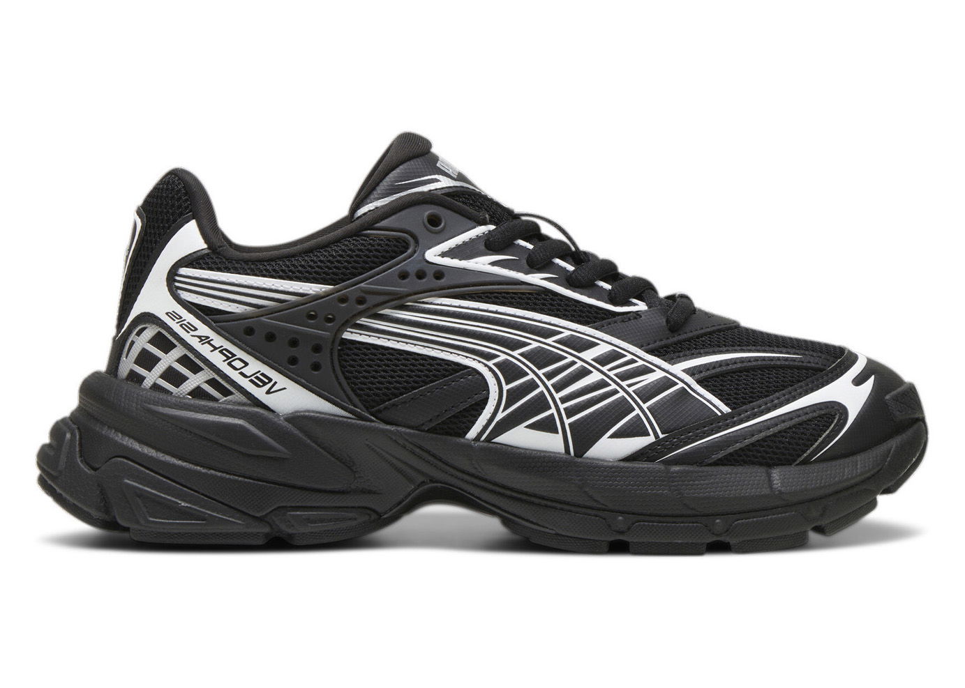Sneakers og sko Puma Velophasis Always On Black Silver Sort | 395908-02, 0