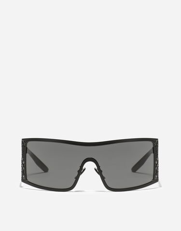 Solbriller Dolce & Gabbana Dolce & Gabbana Statement Sunglasses Sort | VG2317VM6879V000, 0