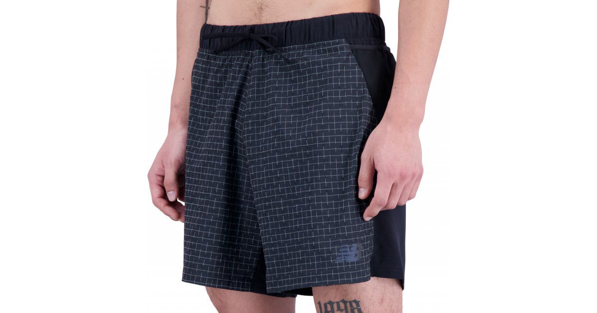 Shorts New Balance Impact Run Luminous Shorts Mørkeblå | ms31255-bk, 1