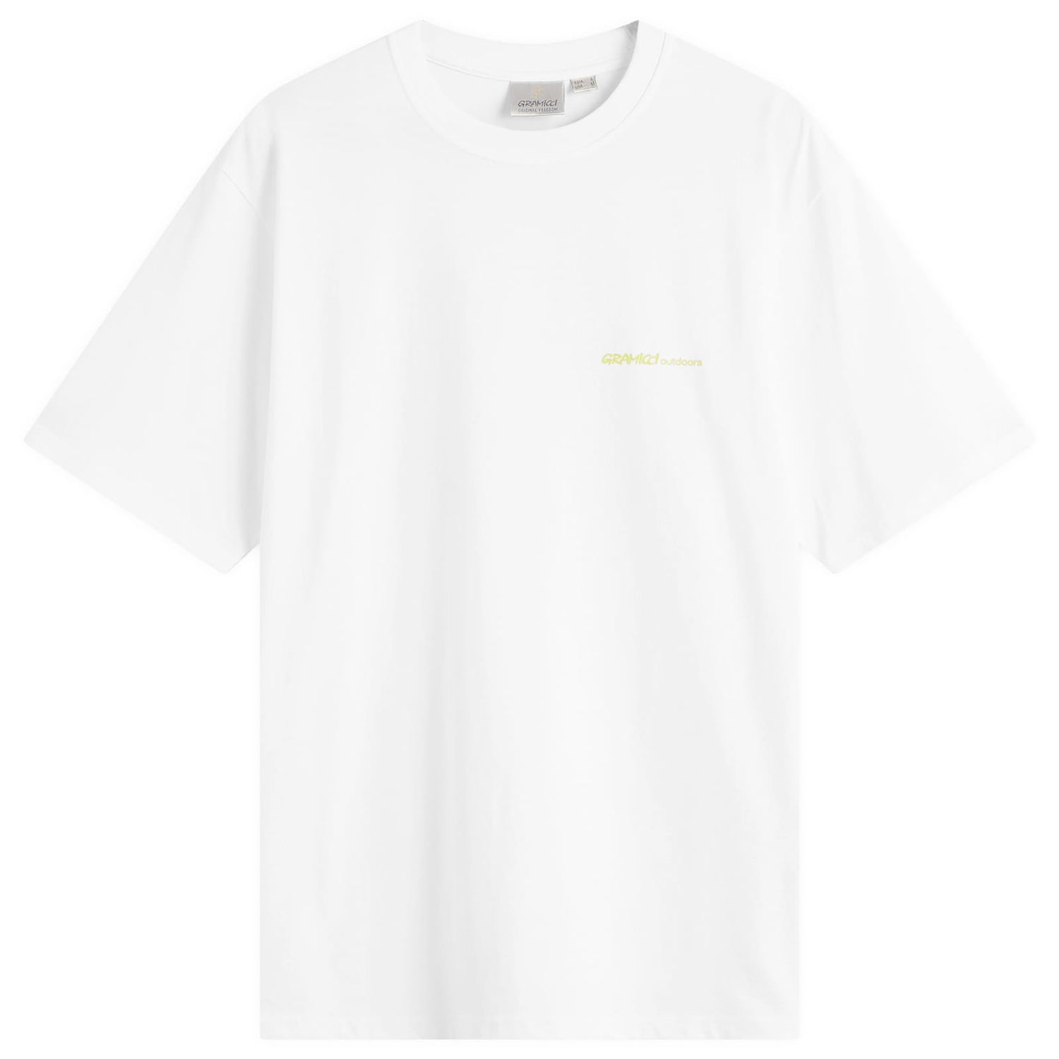 T-shirt GRAMICCI Hurricane T-Shirt, Size Small Hvid | G5FU-T082-WHT, 0