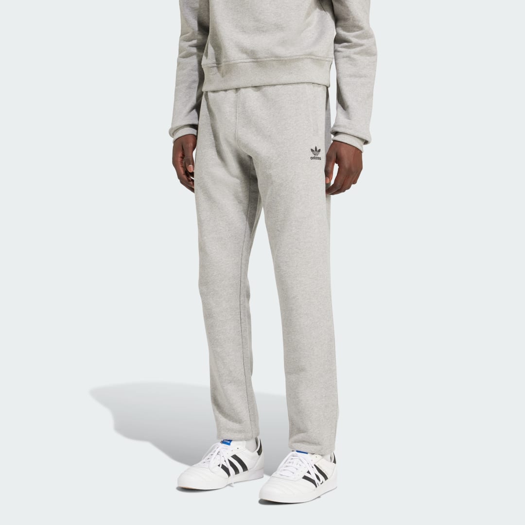 Joggingbukser adidas Performance Trefoil Essentials Fleece Joggers Grå | IX7684, 0